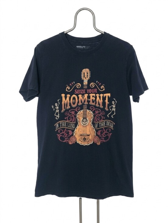 Absolute Cult Other - Absolute Cult Men’s Black 'Seize Your Moment' Graphic Tee Sz Medium